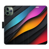 iSaprio Flip pouzdro Color Waves pro iPhone 11 Pro