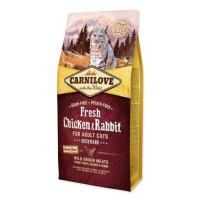 CARNILOVE Fresh Chicken & Rabbit Gourmand for Adult cats 6 kg