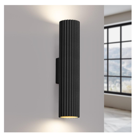 Brilagi - LED Nástěnné svítidlo CRESTO 2xGU10/10W/230V 30 cm černá BR.1577