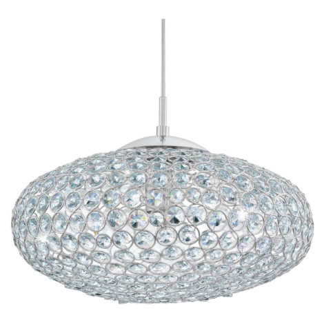 Eglo - Křišťálový lustr 1xE27/60W/230V