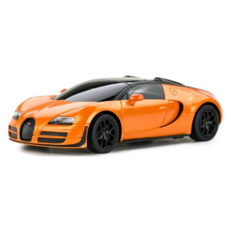 Rastar RC auto 1:24 Bugatti Grand Sport Vitesse oranžové