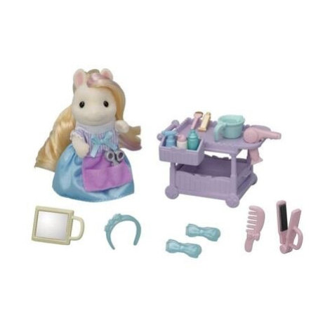 Sylvanian Families - Poník s vlasy v kadeřnictví