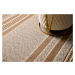 Diamond Carpets koberce Ručně vázaný kusový koberec Wild West DESP HL62 Natural Brown - 80x150 c