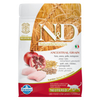 N&D Cat Neutered Chicken/Pomegranate Low Grain - 5kg