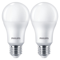 Philips 8719514471030 LED žárovka CorePro E27 13W/100W 1521lm 4000K A67 bílá 2-set