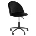 Norddan Designová kancelářská židle Ernesto černá