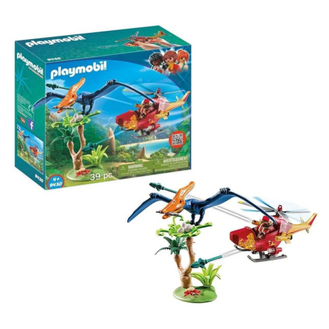 Playmobil 9430 Vrtulník s Pterodactylem Donoci