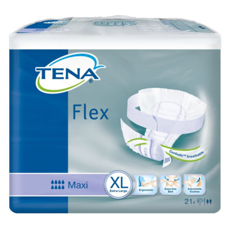 TENA Flex Maxi XL - Inkontinenční kalhotky s páskem na suchý zip (21ks)