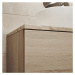 MEREO Aira, koupelnová skříňka 170 cm vysoká, pravé otevírání, bílá CN714PN