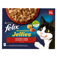 FELIX Sensations Jellies - výběr v ochuceném želé multi balení, 24 x 85g