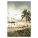 Fotografie BONITA BEACH Bright Vintage Sunset, Melanie Viola, 26.7 × 40 cm