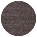 Ayyildiz koberce Kusový koberec Dream Shaggy 4000 taupe kruh Rozměry koberců: 80x80 (průměr) kru