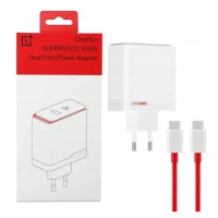 Originální Síťová Nabíječka OnePlus Dualports Usb-c Kabel Supervooc 100W