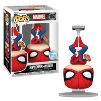 Funko POP! #1357 Marvel: Spider-Man w/Hot Dog (upside down)