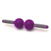 Masážní váleček s míčky SISSEL® Spiky Twin Roller Barva: fialová