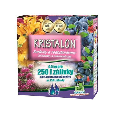 KRISTALON Hnojivo - borůvky a rododendrony 0,5 kg Agro CS