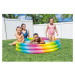 INTEX Baby bazén nafukovací kruhový 147x33cm duhový 58439