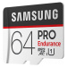 Samsung micro SDXC karta 64GB PRO Endurance + SD adaptér