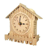 Woodcraft construction kit Woodcraft Dřevěné 3D puzzle hodiny