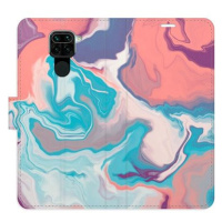 iSaprio flip pouzdro Abstract Paint 06 pro Xiaomi Redmi Note 9