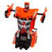 mamido  Auto Robot Transformer 2v1 na dálkové ovládání RC oranžový