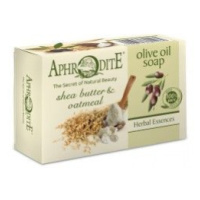 Olivové mýdlo s bambuckým máslem a ovesnými vločkami Aphrodite 100g
