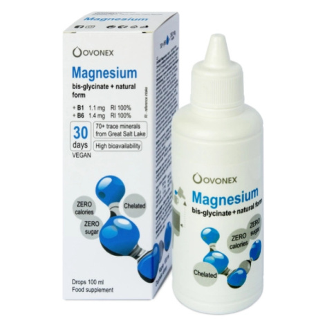 Ovonex Minerální kapky do vody Magnesium 100 ml