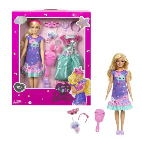 Mattel Barbie MOJE PRVNÍ BARBIE PANENKA DEN A NOC - FIALOVÁ