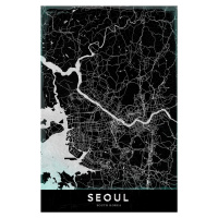 Mapa SEOUL, Eysmael Quisora, (26.7 x 40 cm)