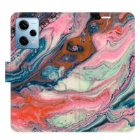 iSaprio flip pouzdro Retro Paint pro Xiaomi Redmi Note 12 Pro 5G / Poco X5 Pro 5G