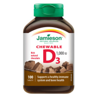 Jamieson Vitamín D3 1000 Iu čoko Cucací Tbl.100