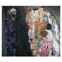 Obrazová reprodukce Life And Death (1910–1915), Gustav Klimt, 40 × 35 cm