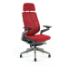 OFFICE PRO kancelářská židle Karme Mesh A-09 červená žíhaná