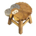 Dřevěná dětská stolička - BERÁNEK