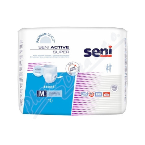 Seni Active Super Medium inkont.plenk.kalh.10ks