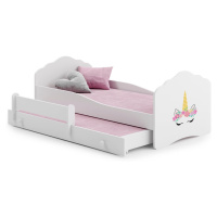ArtAdrk Dětská postel CASIMO II | s přistýlkou Provedení: Jednorožec