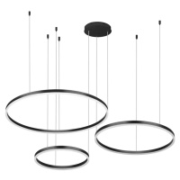 RLK-C03-69W-B | Vícedílné moderní závěsné svítidlo | LED | Černá