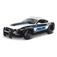 MAISTO - 2015 Ford Mustang GT, černo-bílá, 1:18