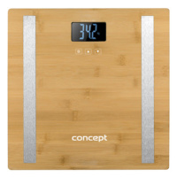 Concept Osobní váha diagnostická 180 kg PERFECT HEALTH, bamboo VO3000