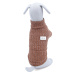 Vsepropejska Taima zateplený svetr pro psa Barva: Hnědá, Délka zad (cm): 23, Obvod hrudníku: 30 