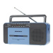 Crosley Cassette Player Blue Retro rádio