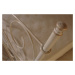 Kovová postel Andalusia kanape Rozměr: 90x200 cm, barva kovu: 9A bílá zlatá pat.