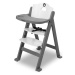 Lionelo Dřevěná jídelní židlička barva: šedá