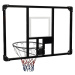 vidaXL Basketbalový koš s průhlednou deskou 106x69x3 cm polykarbonát