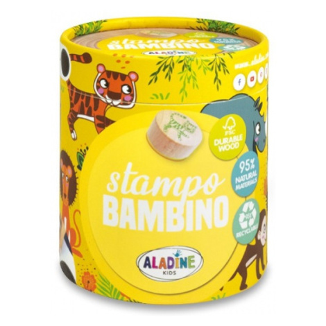 Razítka Stampo Bambino Safari 8ks Aladine
