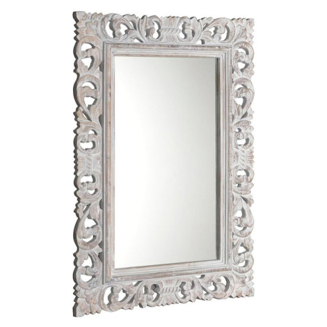 SCULE zrcadlo v rámu, 80x120cm, bílá IN324 Sapho