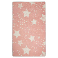 Dětský koberec Pink Stars, 140 x 190 cm