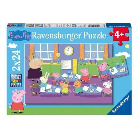 Ravensburger Prasátko Peppa 2x24 dílků