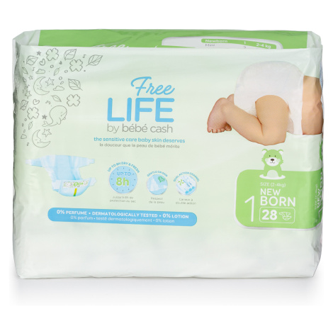 BébéCash Premium Newborn (2 - 4 kg, 28 ks) Bebé Cash