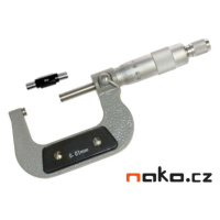 KINEX 7006 mikrometr třmenový 50-75 mm/0,01mm, ČSN 25 1420, DIN 863
